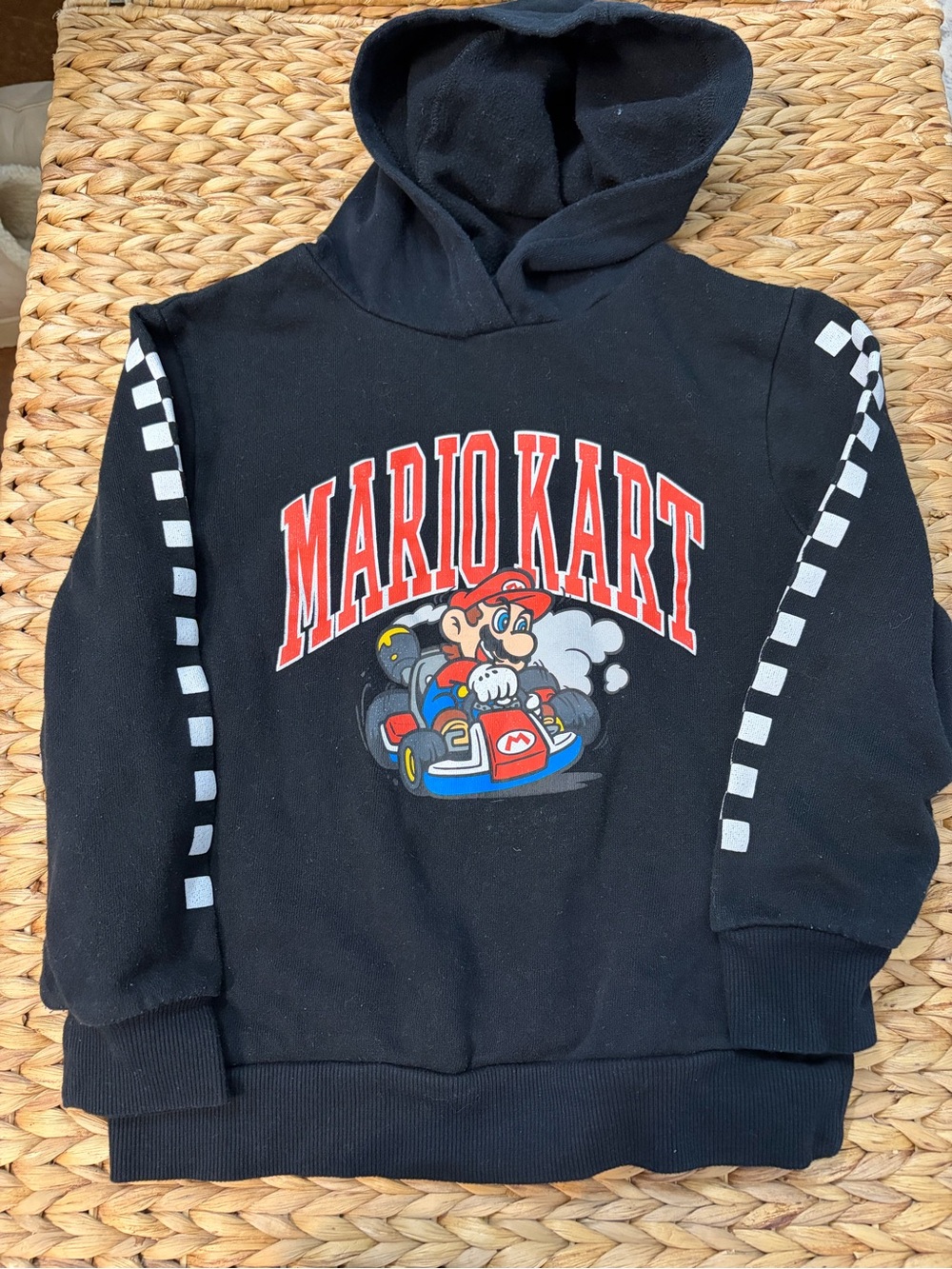 Nintendo Black Mario Kart Hoodie 6/7